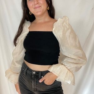 Statement Sleeve Top